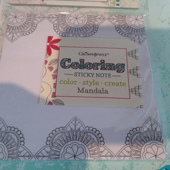 Coloring Set: Book, Journal, Cards, Sticky… - Picture 10 of 12